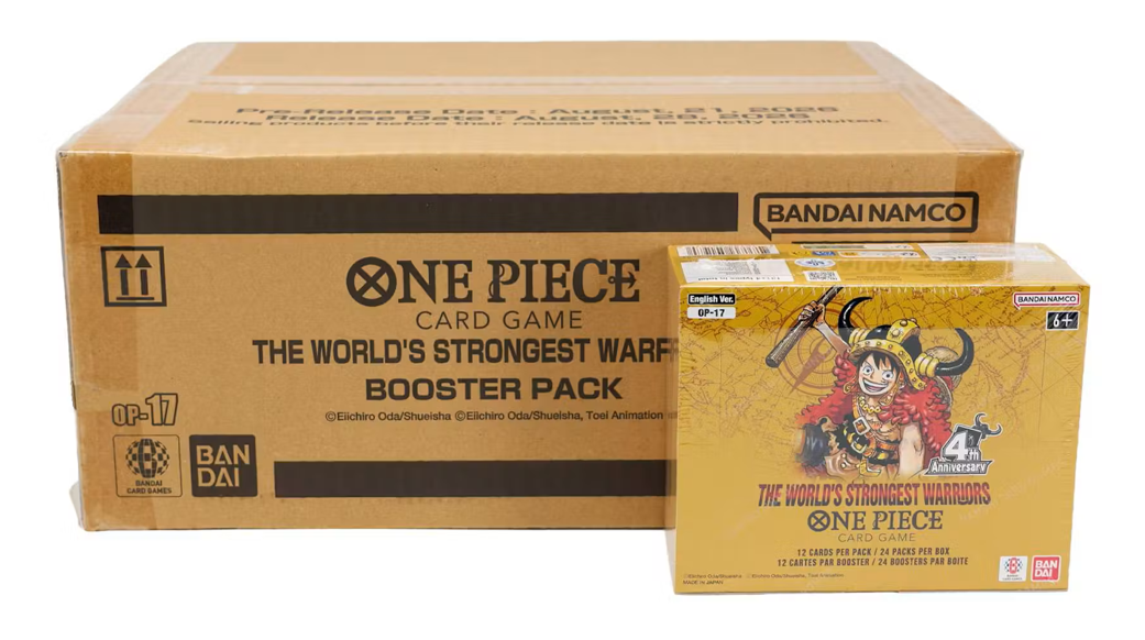 OP17 The World’s Strongest Warriors Case Sealed — OP17